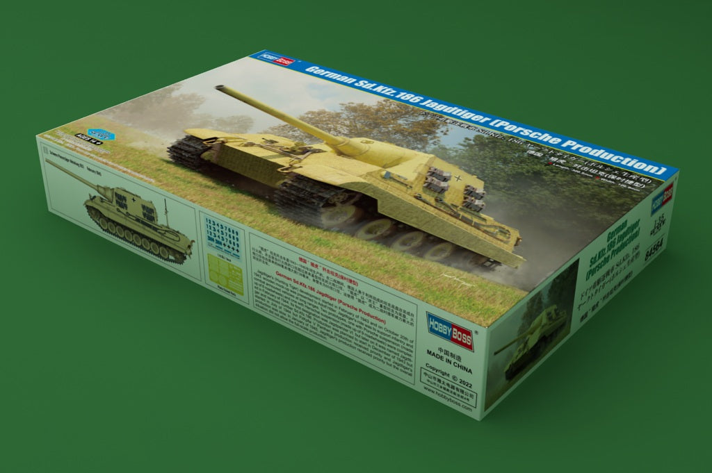 Hobby Boss 84564 1:35 German Sd.Kfz.186 Jagdtiger (Porsche Production)