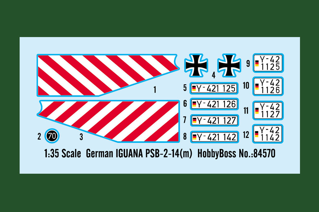 Hobby Boss 84570 1:35 German Iguana PSB-2-14