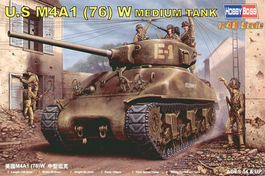 Hobby Boss 84801 1:48 M4A1 Sherman (76)