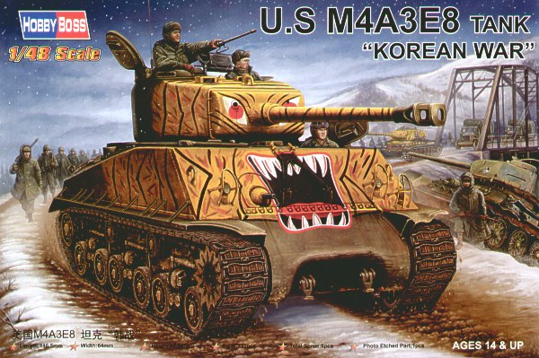 Hobby Boss 84804 1:48 M4A3 Sherman E8