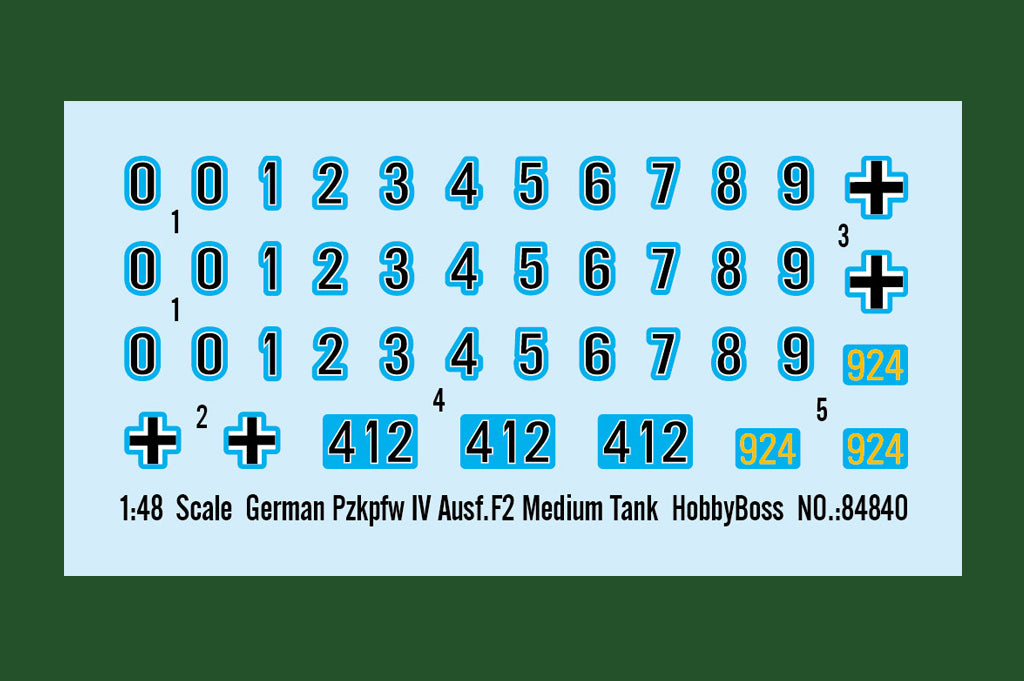 Hobby Boss 84840 1:48 Pz.kpfw.IV Ausf.F2 Medium Tank