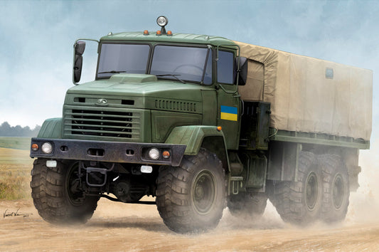 Hobby Boss 85512 1:35 Ukraine KrAZ-6322 Soldier Cargo Truck