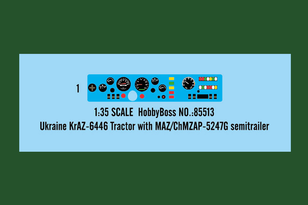 Hobby Boss 85513 1:35 KraZ-6446 Tractor with ChMZAP-5247G