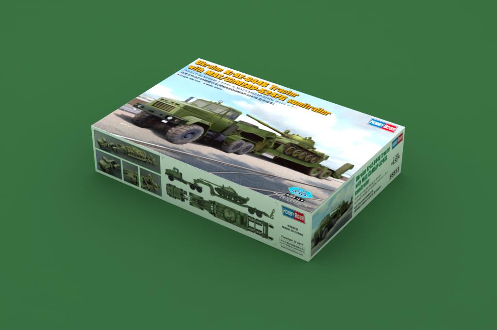 Hobby Boss 85513 1:35 KraZ-6446 Tractor with ChMZAP-5247G