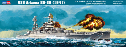 Hobby Boss 86501 1:350 USS Arizona BB-39 (1941)