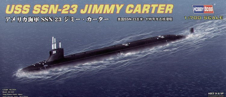 Hobby Boss 87004 1:700 USS Jimmy Carter SSN-3 Submarine