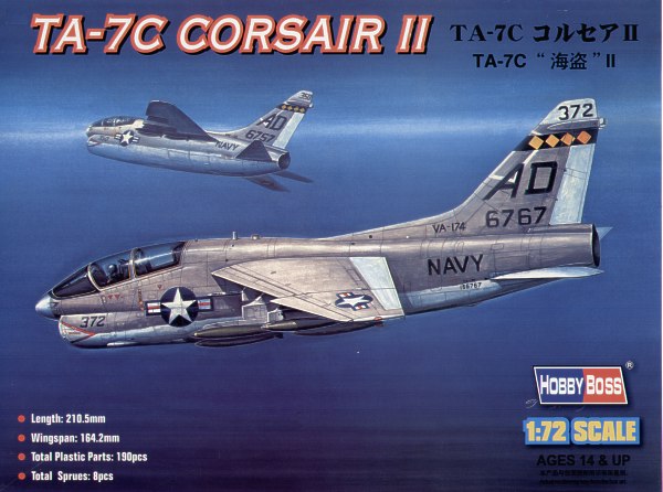 Hobby Boss 87209 1:72 LTV TA-7C Twosair Corsair II