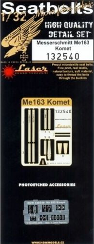 HGW 132540 1:32 Messerschmitt Me-163B Komet Seatbelts