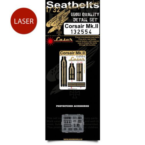 HGW 132554 1:32 Corsair Mk.II Seatbelts