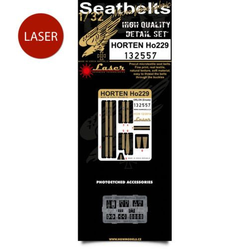 HGW 132557 1:32 Horton Ho-229 (Orlon) Seatbelts