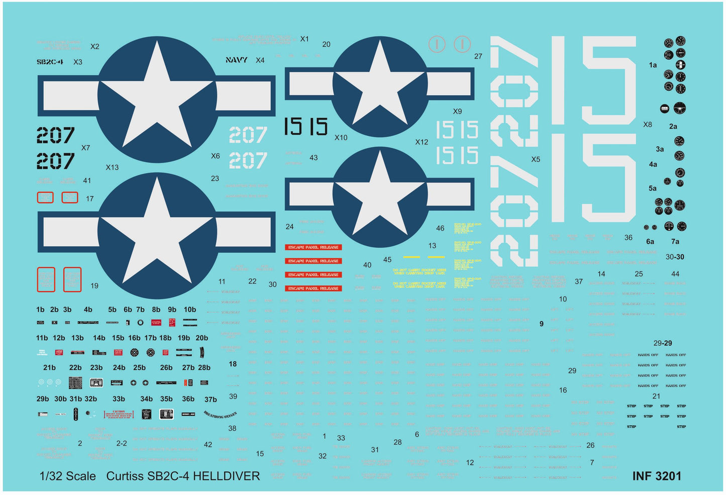 HGW 132837 1:48 Curtiss SB2C-4 Helldiver BASIC LINE: Seatbelts + Masks