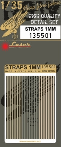 HGW 135501 1:35 Straps 1mm - Belts