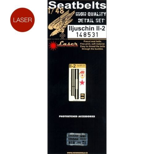 HGW 148531 1:48 IIlyushin IL-2 Sturmovik Seatbelts (Laser)