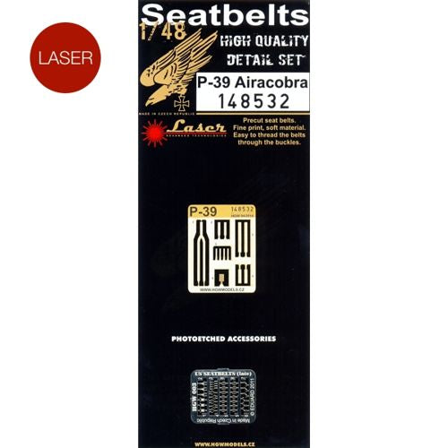 HGW 148532 1:48 Bell P-39 Airacobra Seatbelts