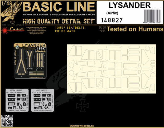 HGW 148827 1:48 LYSANDER - BASIC LINE