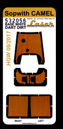 HGW 532056 1:32 Sopwith F.1/2F.1 - Base White - Dark Wood