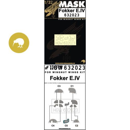 HGW 632023 1:32 Fokker E.IV - Masking Set