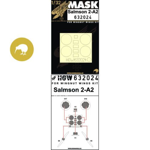 HGW 632024 1:32 Salmson 2-A2 - Masking Set