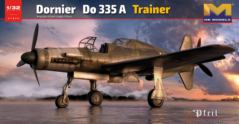 Hong Kong Models 01E09 1:32 Dornier Do-335A-10 2-Seat Trainer