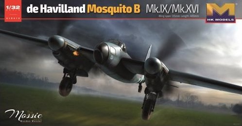 Hong Kong Models 01E16 1:32 de Havilland Mosquito Mk.IX/XVI RAF Bomber