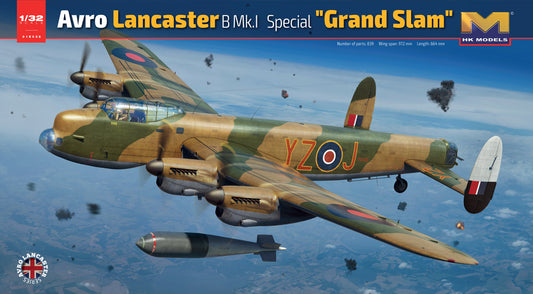 Hong Kong Models 01E38 1:32 Avro Lancaster B Mk.I Special 'Grand Slam'