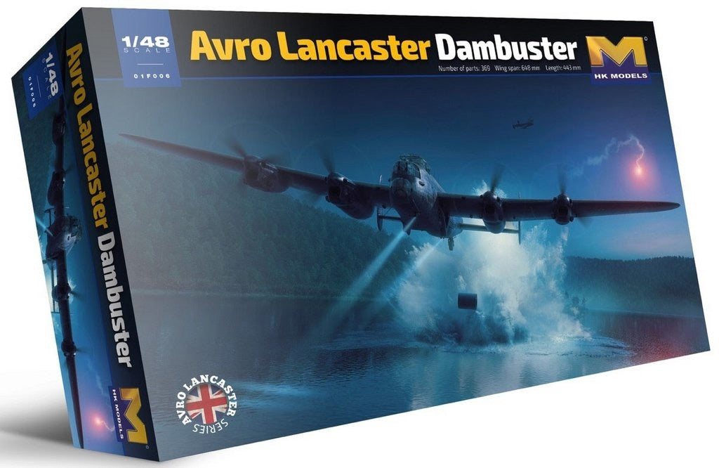 Hong Kong Models 01F006 1:48 Avro Lancaster B Mk.III Dambuster ED932/AJ-G