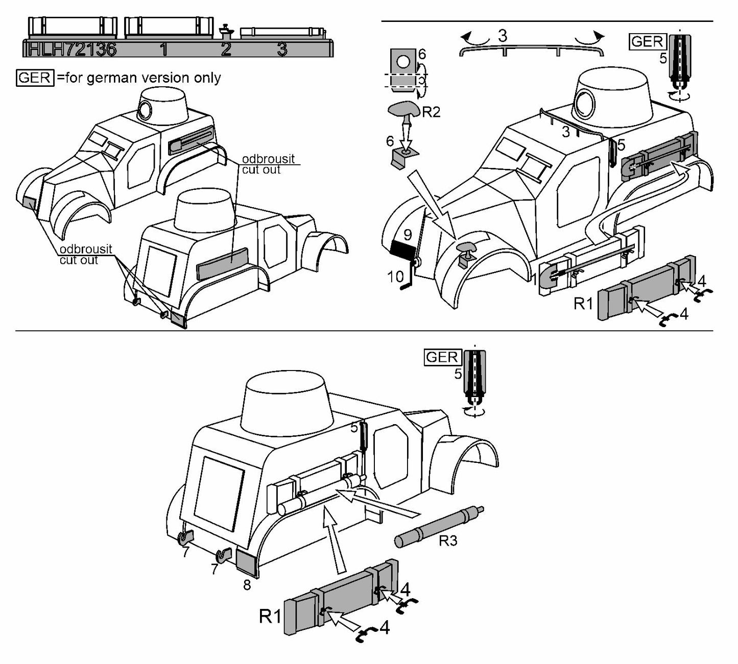 Hauler HLH72136 1:72 Tatra OA vz.30