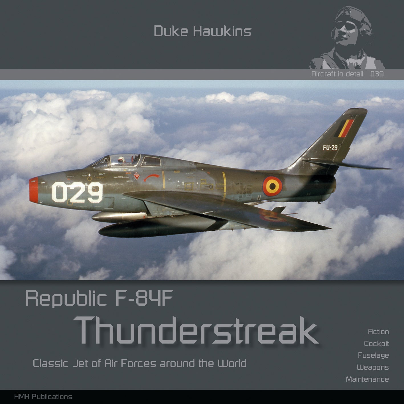 HMH-Publications DH-039 Republic F-84F Thunderstreak an 84 page book