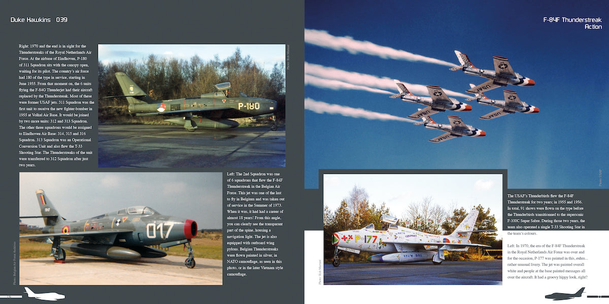 HMH-Publications DH-039 Republic F-84F Thunderstreak an 84 page book