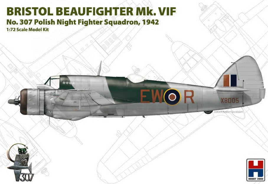 Hobby 2000 K72003 1:72 Bristol Beaufighter Mk.VIF