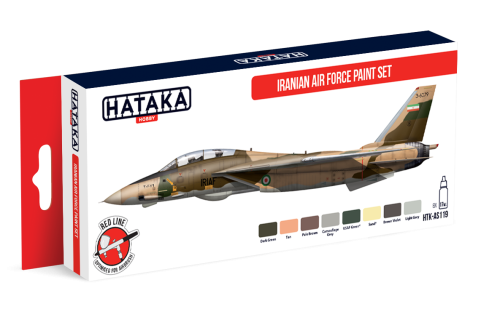 Hataka HTK-AS119 1:48 Iranian Air Force paint set