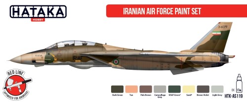 Hataka HTK-AS119 1:48 Iranian Air Force paint set