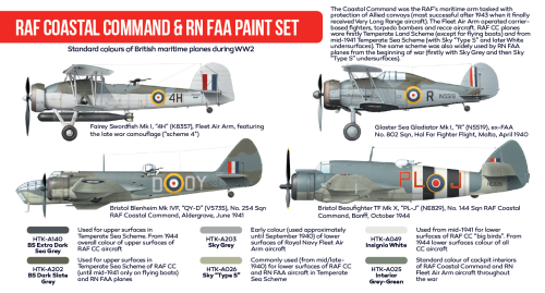 Hataka HTK-AS49  RAF Coastal Command & RN FAA paint set