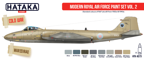 Hataka HTK-AS73  Modern Royal Air Force paint set vol. 2
