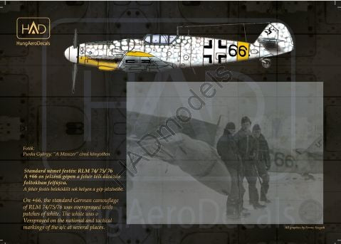 HAD Models 32042 1:32 Messerschmitt Bf-109G-6 (66'Erzsike')