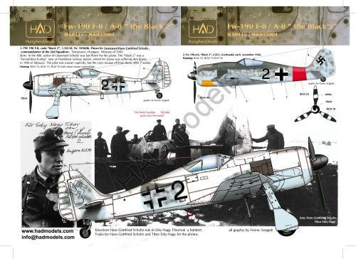 HAD Models 32043 1:32 Focke-Wulf Fw-190F-8 (Black 2)