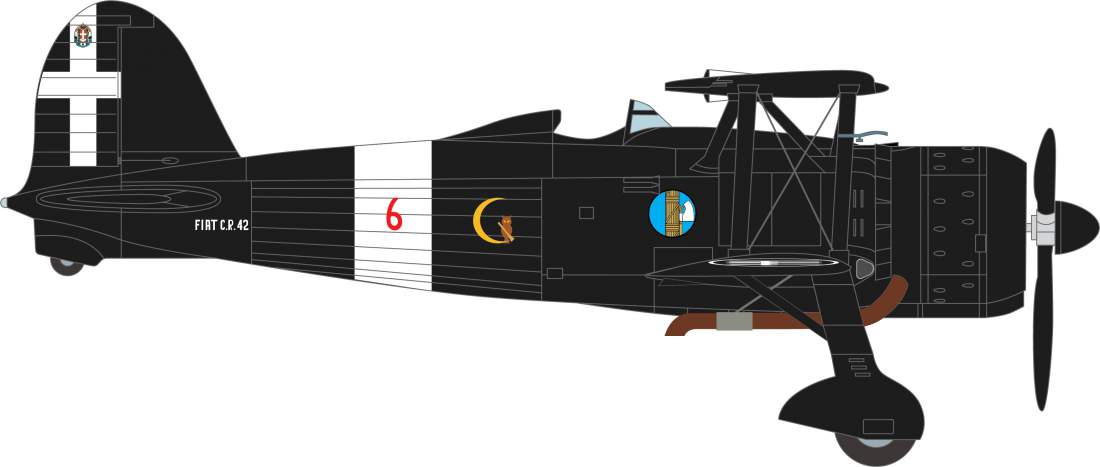 HAD Models 32073 1:32 Fiat CR-42 Italian Night fighters