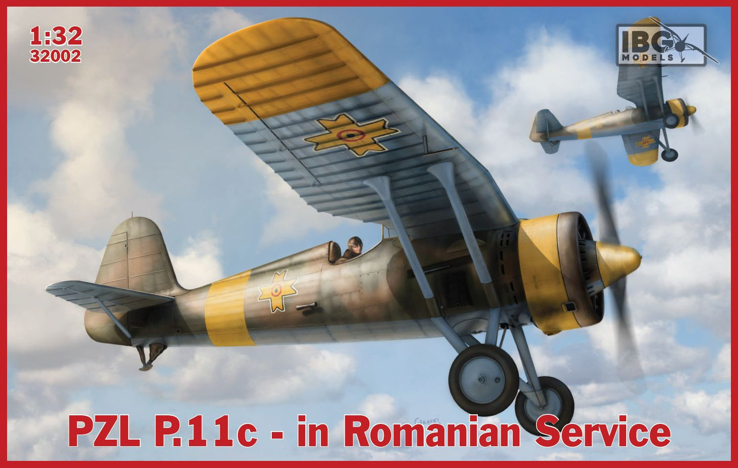 IBG Models 32002 1:32 PZL P.11c Fighter in Romanian Service