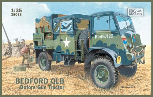 IBG Models 35018 1:35 Bedford QLB Bofors Gun Tractor