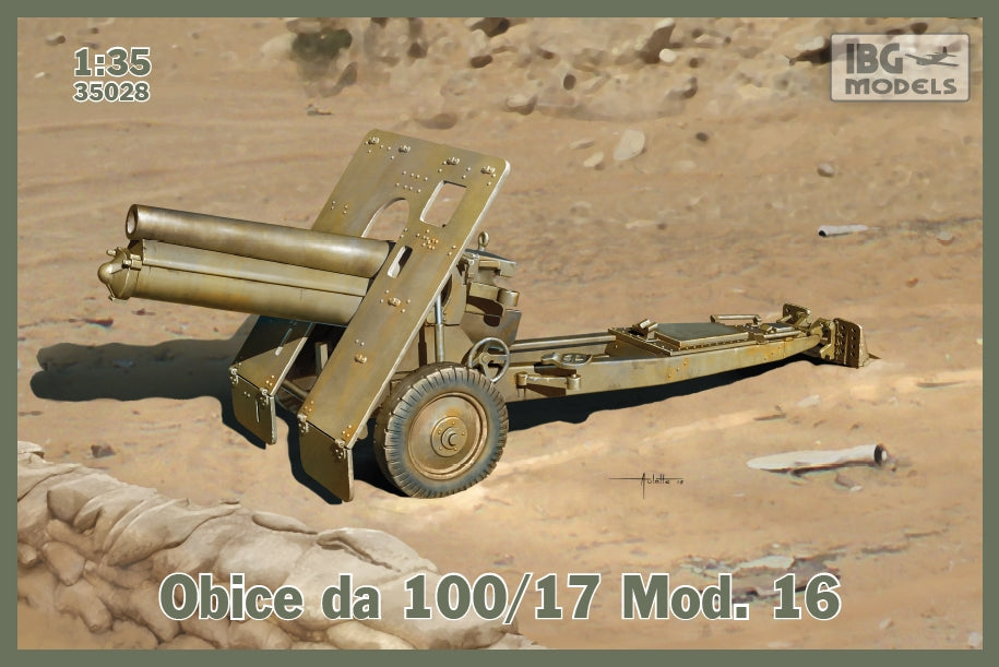 IBG Models 35028 1:35 Obice da 100/17 Mod. 16