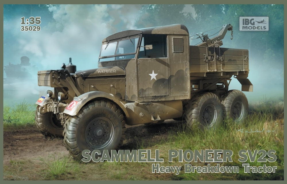 IBG Models 35029 1:35 Scammell Pioneer SV2S Heavy Breakdown Tractor