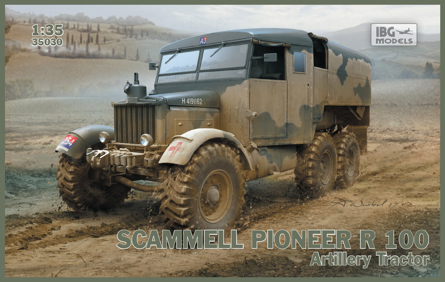 IBG Models 35030 1:35 Scammell Pioneer R100 Artillery Tractor