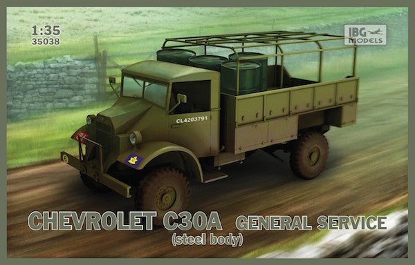 IBG Models 35038 1:35 Chevrolet C30A General Service (Steel Body)