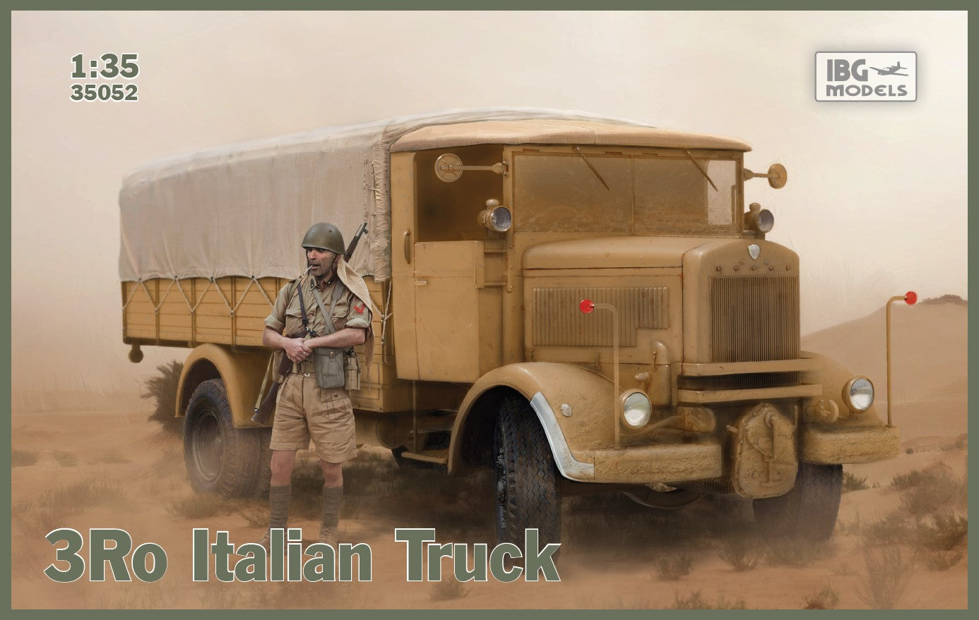 IBG Models 35052 1:35 3Ro Italian Truck