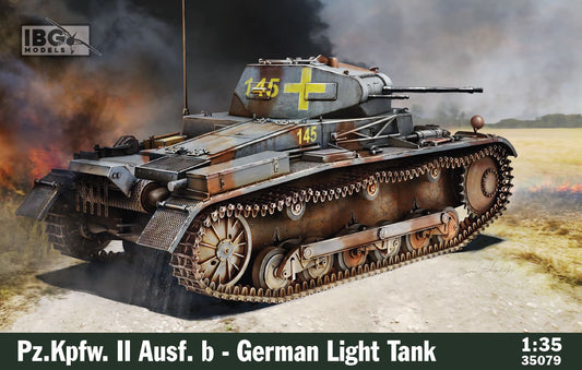 IBG Models 35079 1:35 Pz.Kpfw.II Ausf.B - German Light Tank