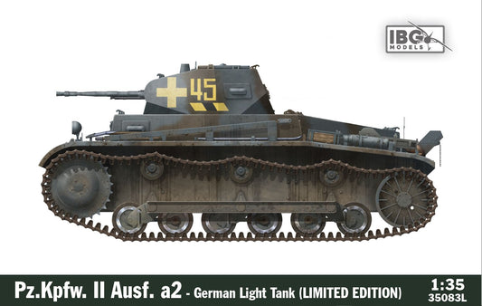 IBG Models 35083L 1:35 Pz.Kpfw.II Ausf.A2 German Light Tank Limited Edition