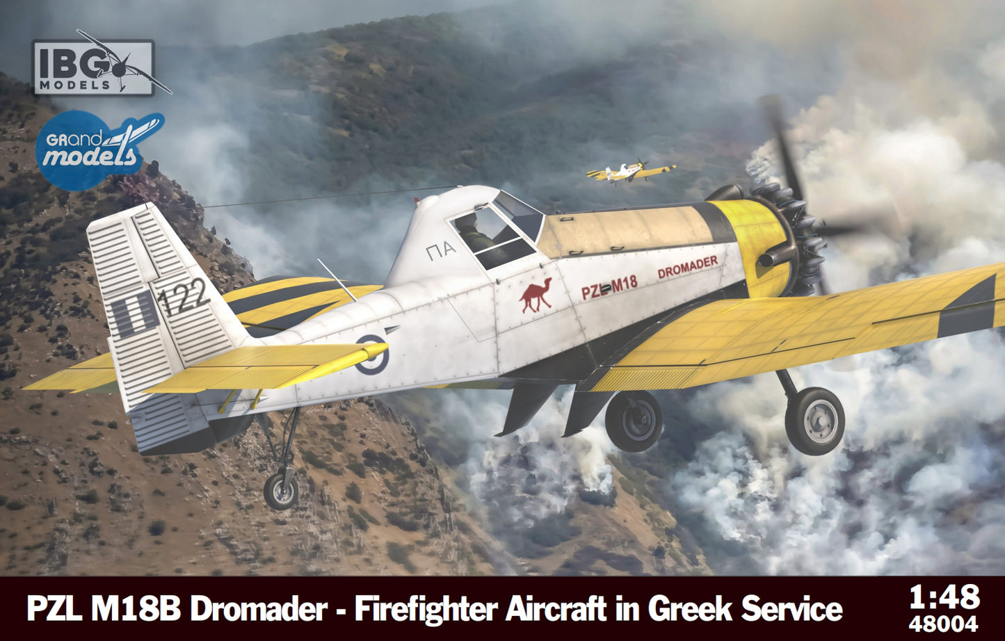 IBG Models 48004 1:48 PZL M18 Dromader - Firefighter Aircraft in Greek Service