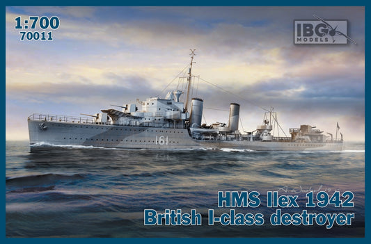 IBG Models 70011 1:700 H.M.S. Ilex 1942 British I-Class Destroyer