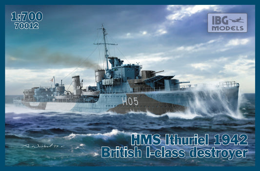 IBG Models 70012 1:700 H.M.S. Ithuriel 1942 I-Class Destroyer