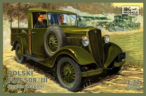 IBG Models 72009 1:72 Polski Fiat 508/III (Wagon)